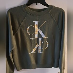 Calvin Klein Olive Green Sweatshirt.Bundle 5 And Save! #bundle #save